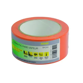 Ruban Adhésif Étanche, Pare-Vapeur. Largeur 50 Mm, Longueur 33 M