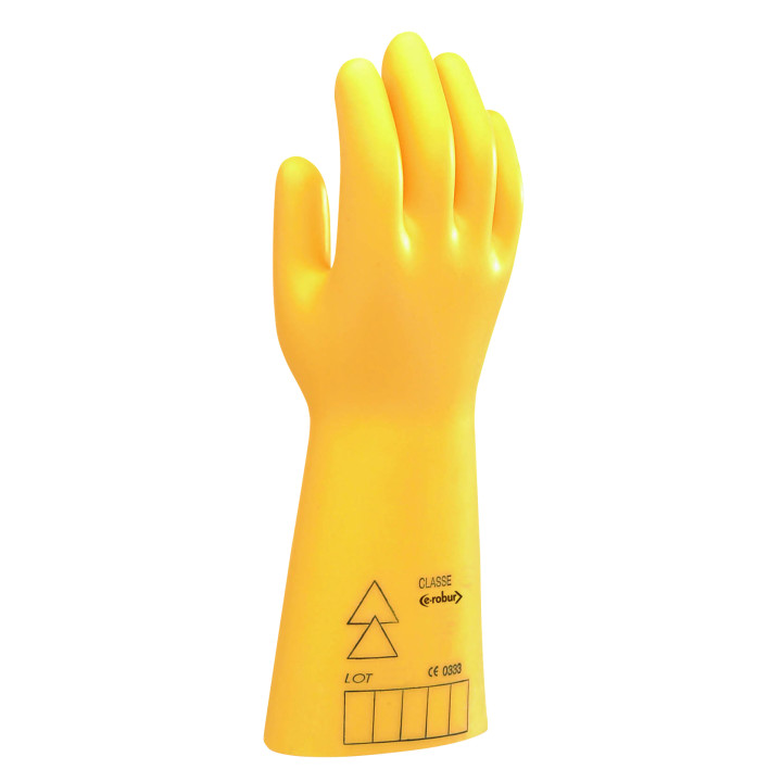 Gants isolants en latex T10, classe 0 1000V