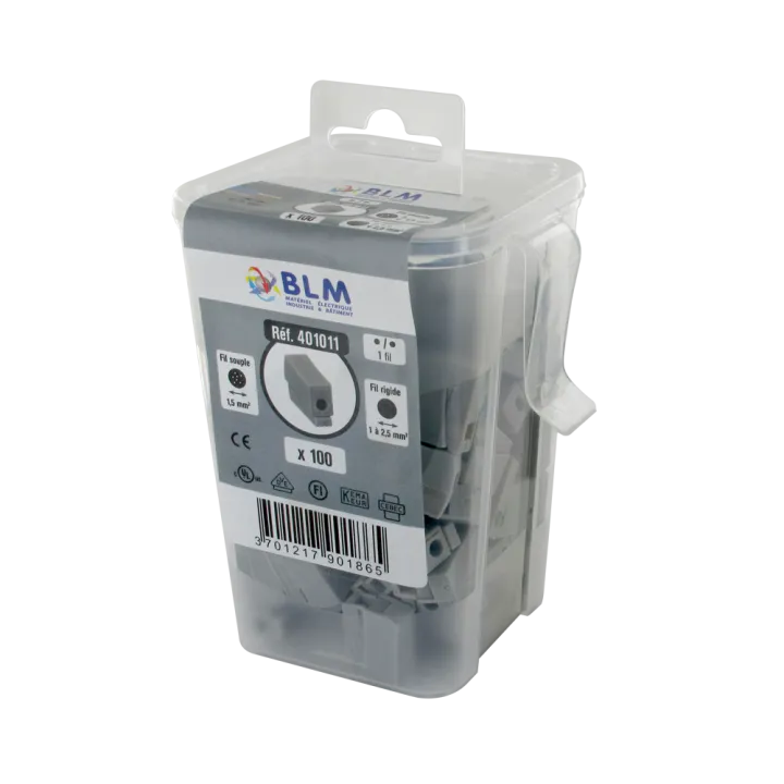 Borne Luminaire 1 Fil Souple - 1 Fil Rigide 2,5Mm²