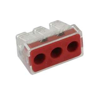 Borne Connex 3 Entrée 6Mm² Se Vend Par 50