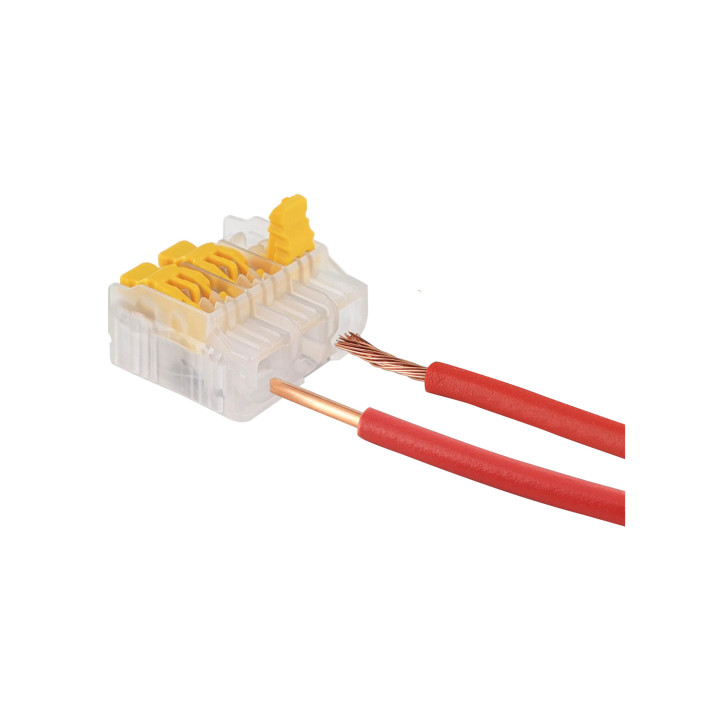 EASY CONNEX leviers jaune 3 E (Se vend par 75)