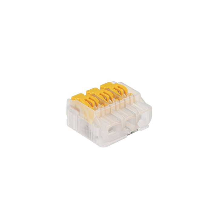 EASY CONNEX leviers jaune 3 E (Se vend par 75)