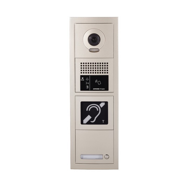 Platine Vidéo Modulaire 1 Bouton Poussoir & Boucle Magnetique