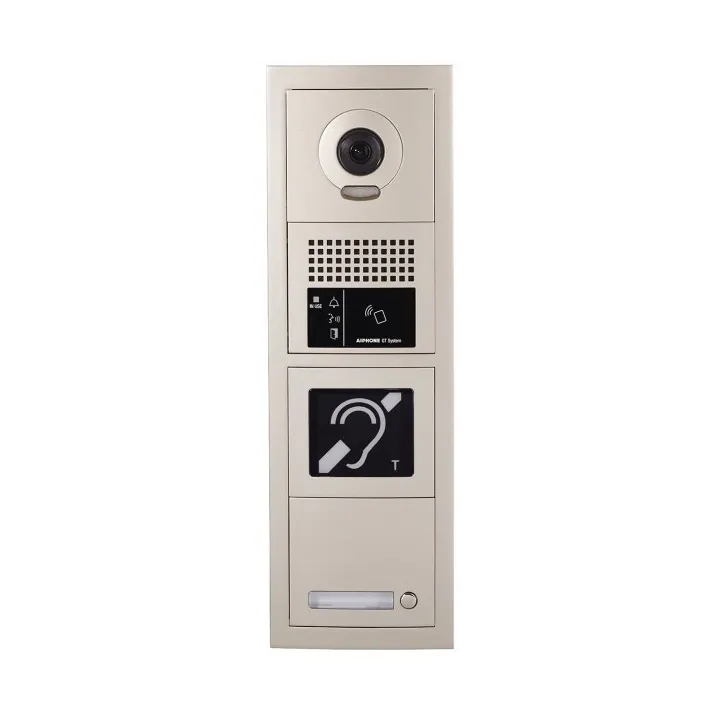 Platine Vidéo Modulaire 1 Appel, Résistante Au Vandalisme, Boucle Magnétique