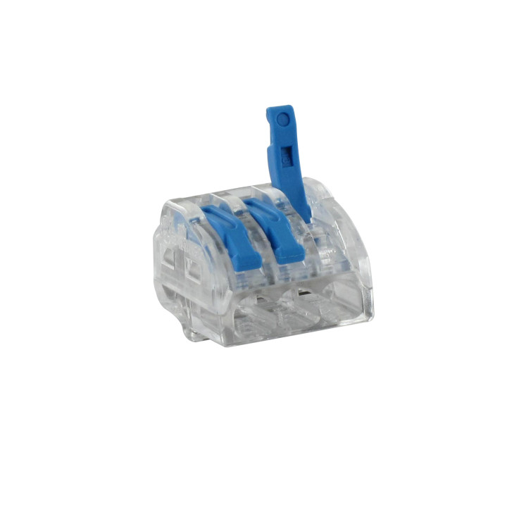 Borne leviers 3E 0.2-4mm² (Se vend par 75)