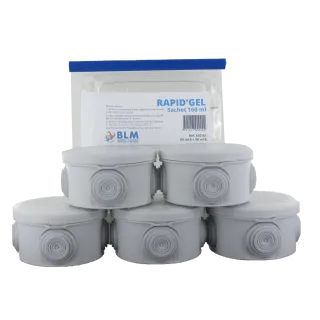 Kit 5 Btes 515209 + 5 Rapid'Gel 160 Ml