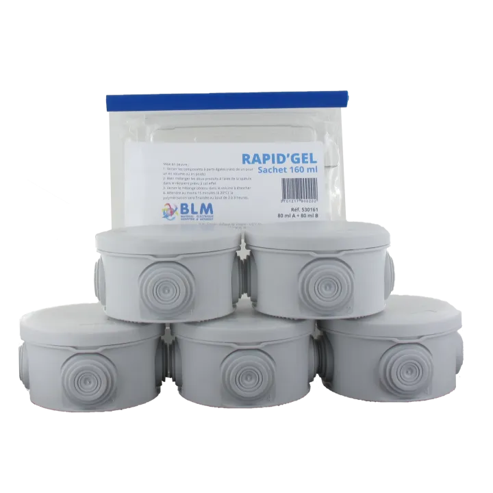 Kit 5 Btes 515209 + 5 Rapid'Gel 160 Ml