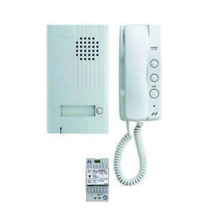 KIT AUDIO saillie  2 fils intégral  ALU  110357