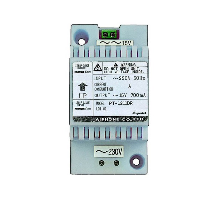 Transformateur Pour Combiné Da1Md, 3 Modules. Fixation Din & Vis.