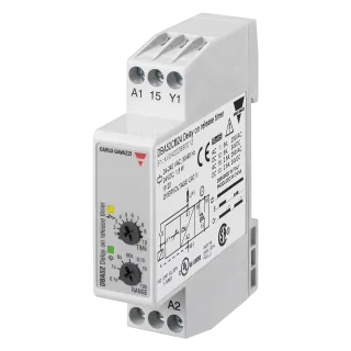 Relais Temporisé Travail Au Relâchement - 1 Rt 5A 24Vcc/24...240Vca - 0,01 S..100H