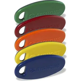 Pack De 5 Badges Bicolores Pour Ugvbt, Gris-Bleu/Jaune/Orange/Rouge/Vert