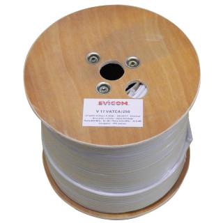 CABLE BLANC -17DB EN 250M (CLASSE A)-Au metre, se vend par 250