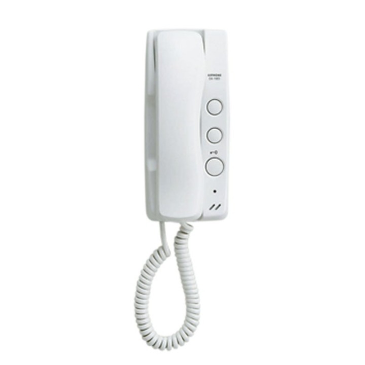 Combiné Audio 2 Fils Avec Un 2Ème Bouton De Commande (+ 2 Fils).