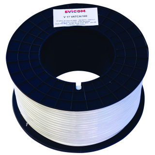 CABLE BLANC -17DB EN 100M (CLASSE A)-Au metre, se vend par 100