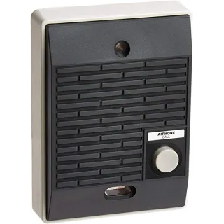 Poste Sec. Audio, Étanche, Abs Noir, Saillie, 1 Bp Pour Poste Type Lef Ou Lem