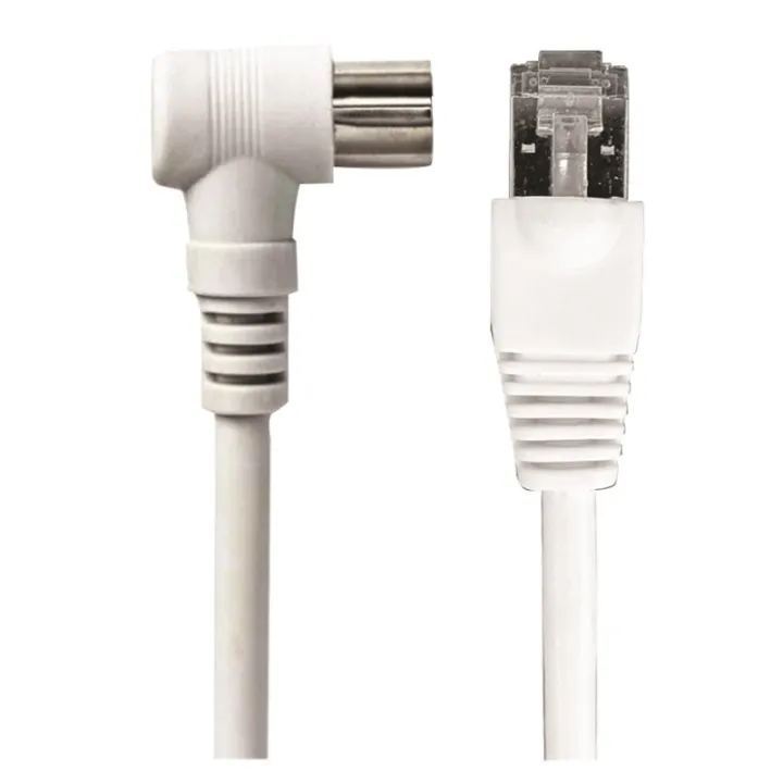Cordon Balun Rj 45 /Iec Mâle (Long: 2 Mètres)