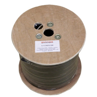 Câble De Transfert Pe Noir 10.3 Mm Classe A En Touret De 100 M