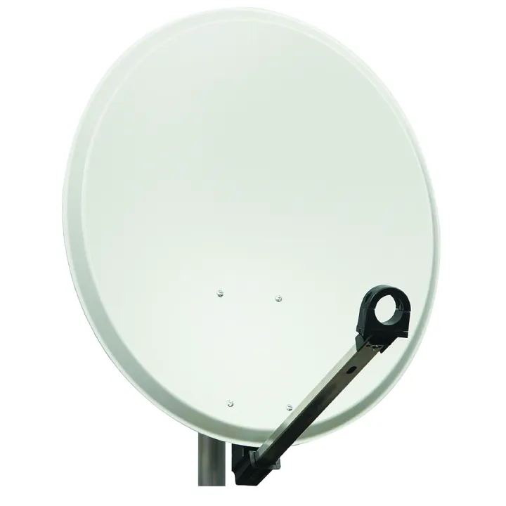 Parabole Acier Grise 80 Cm - Dim : 63 X 58 Cm