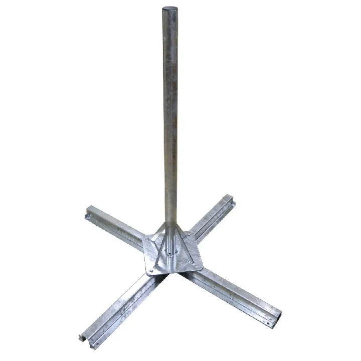 Roof Palet 4 Cadres Sans Blocs De Béton (Acier Galvanisé)