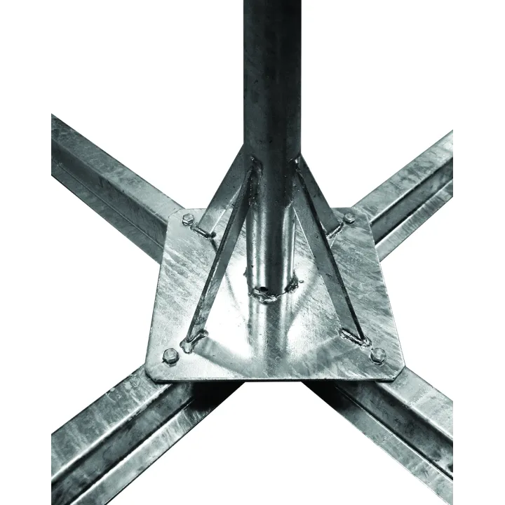 Roof Palet 4 Cadres Sans Blocs De Béton (Acier Galvanisé)