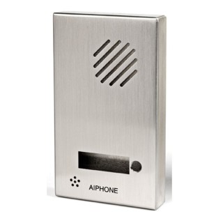 Façade Inox Saillie 1 Bouton Pour Dbs1Ap, Da1As Et Platine Da1Ds