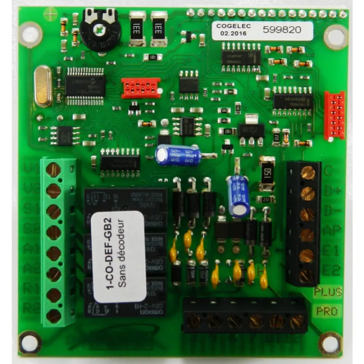 Electronique Pour Platine À Défilement De Noms Hexa Ctgto62/Hgb2 (Sans Décodeur)