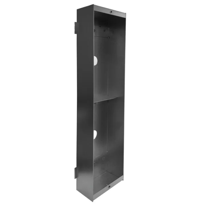 Boîtier D'Encastrement En Acier Zingué 4 Modules Pour Platine Nexa Alu