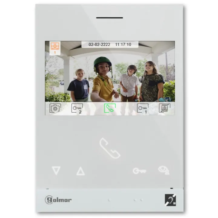 Moniteur Vidéo Couleur Art4 Mains Libres 4.3'' Wifi (Boucle M. + Mémoire) (G2P)