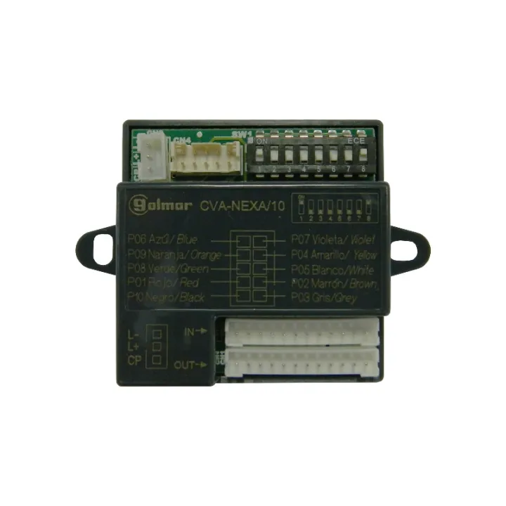 Interface 10 Bp Pour Platines Alu Gtv62 4 Rangées Et Inox Gtx62 (Gb2/G2P)