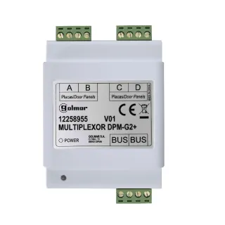 Coupleur De Platines De Rue (4 Maxi), Rail Din 4 Modules (G2P)