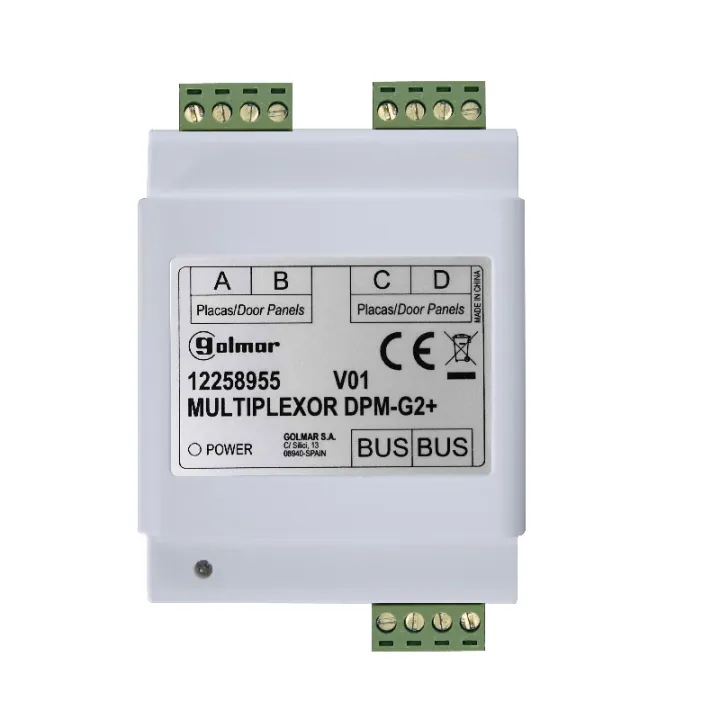 Coupleur De Platines De Rue (4 Maxi), Rail Din 4 Modules (G2P)