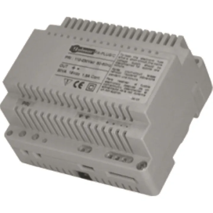 Alimentation Modulaire Bus V2Plus 2 Fils 25.5 Vcc / 30 Va, 6 Modules Din