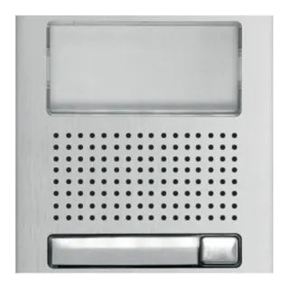 Module Nexa Aluminium Pour Groupes Audio Et Vidéo, 1 Bouton