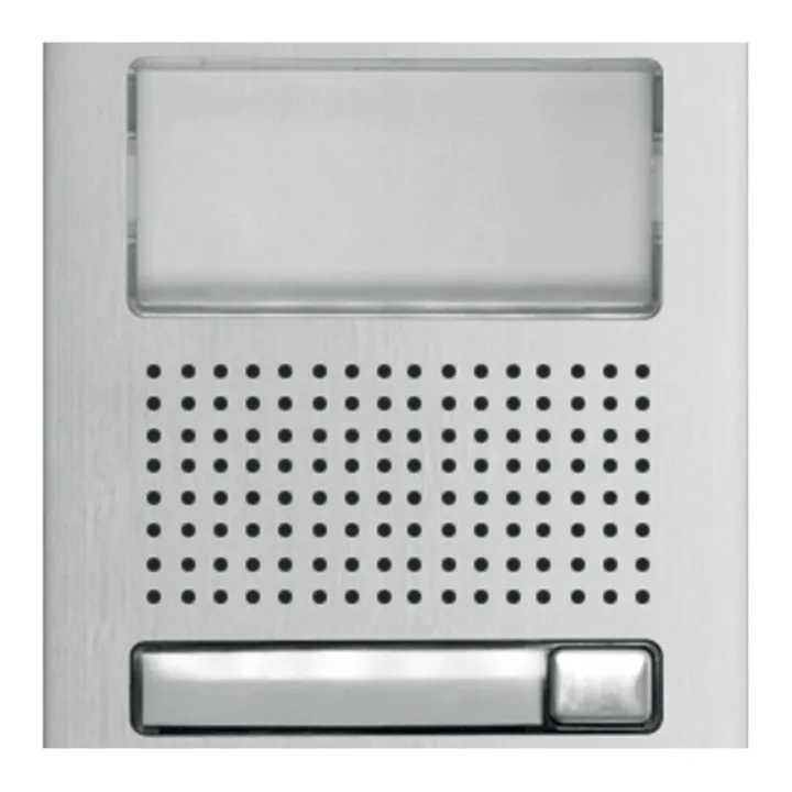 Module Nexa Aluminium Pour Groupes Audio Et Vidéo, 1 Bouton