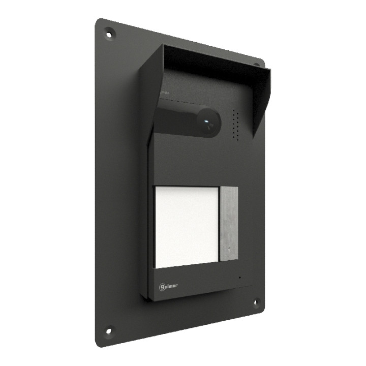 Plaque de propreté ALU couleur anthracite pour platine SOUL