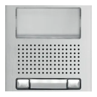 Module Nexa Aluminium Pour Groupes Audio Et Vidéo, 2 Boutons