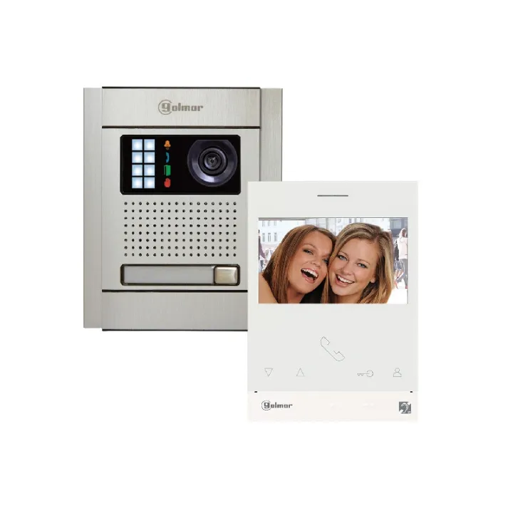 Kit Vidéo Encastré Pmr Nexa Alu G2P 1 Appel Avec Moniteur Art4 H Lite (Bm)