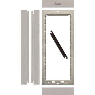 Cadre de fixation 2 modules NEXA alu-Livré+vis et outils