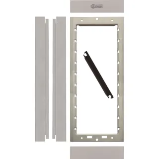 Cadre De Fixation Nexa Alu 2 Modules Verticaux Avec Vis Et Outils