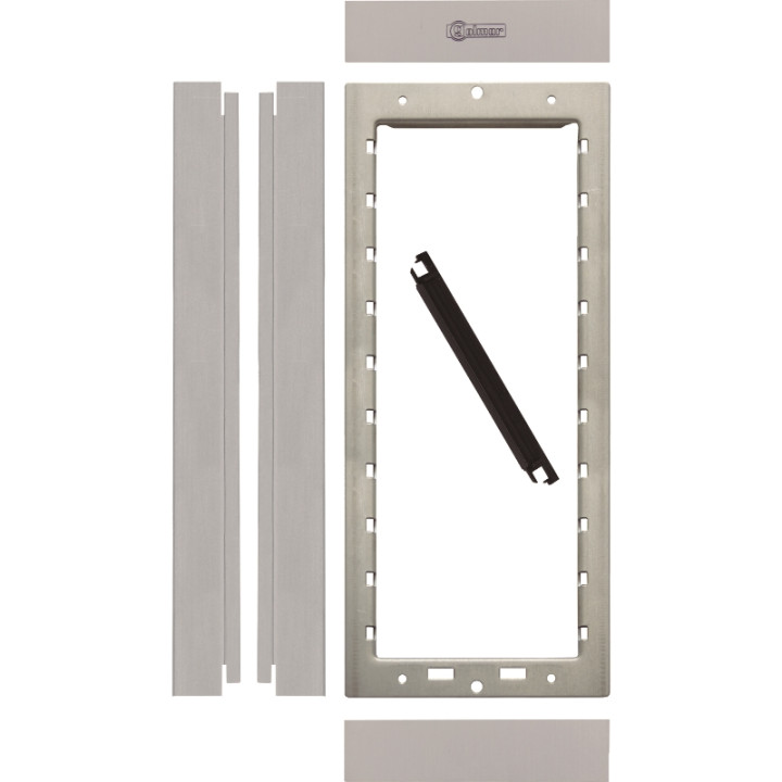 Cadre de fixation 2 modules NEXA alu-Livré+vis et outils