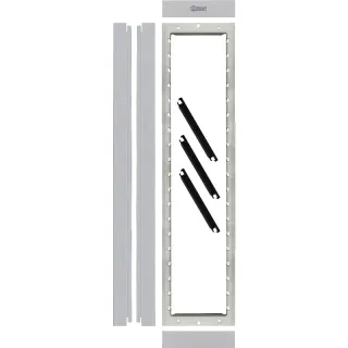 Cadre De Fixation Nexa Alu 4 Modules Verticaux Avec Vis Et Outils