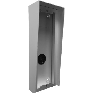 Boitier saillie avec visière NEXA  Alu - 4 modules 1 colonne