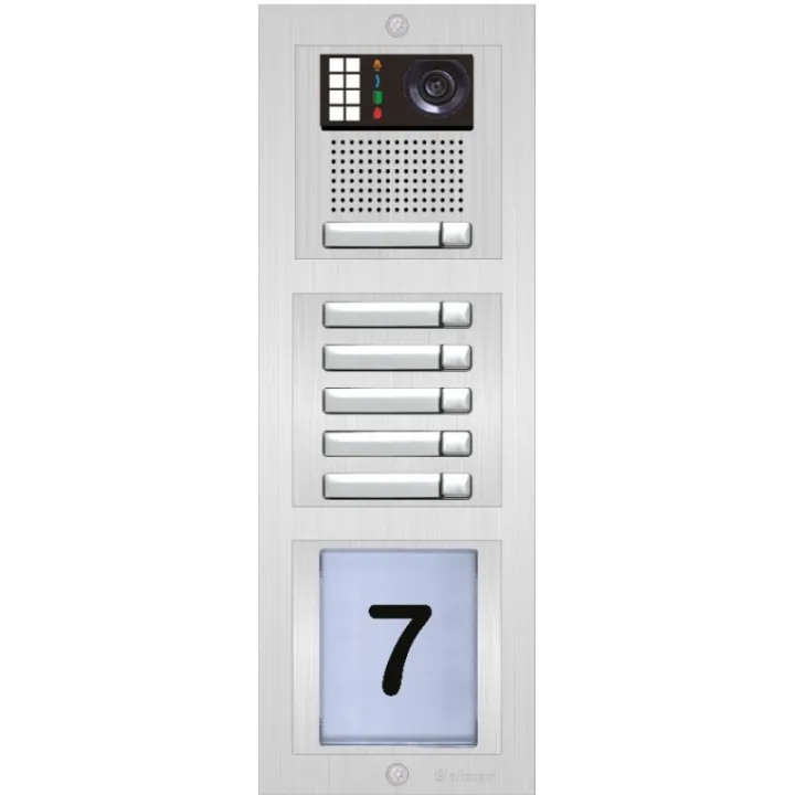 Module Nexa Inox D'Information Grand Modèle, Finition Inox