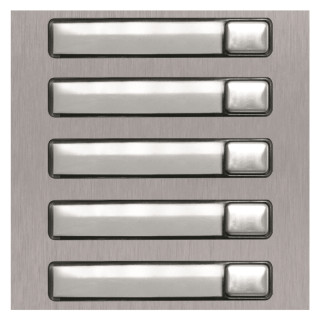 Module Nexa Inox 316 L, 5 Bp Sur 1 Rangée