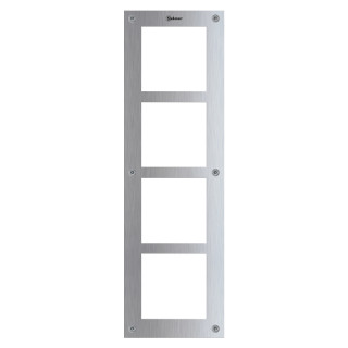 Cadre de montage inox 316 L, 4 modules NEXA inox - Livré avec vi