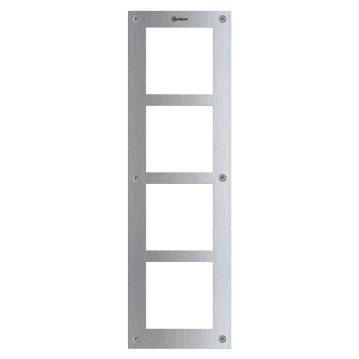 Cadre de montage inox 316 L, 4 modules NEXA inox - Livré avec vi