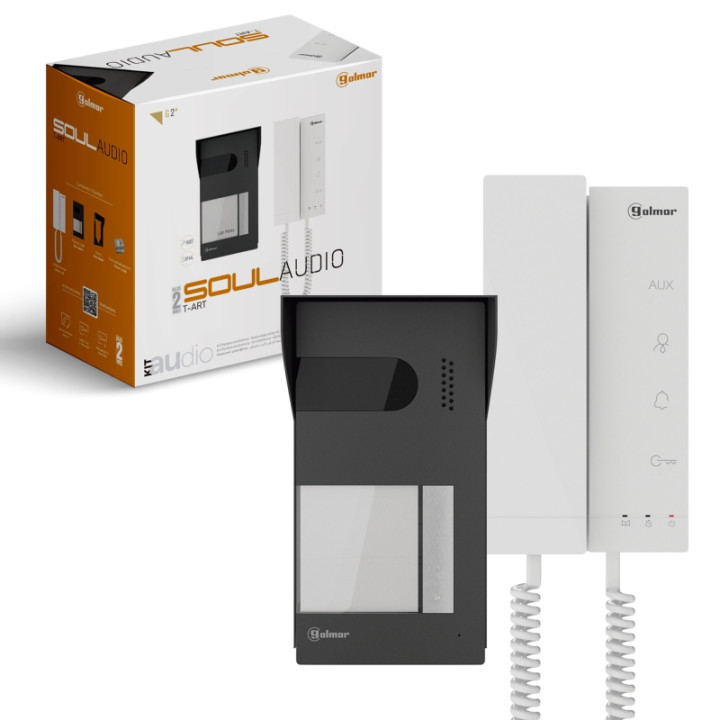 Kit audio SOUL 1 appel avec poste audio à combiné TART*