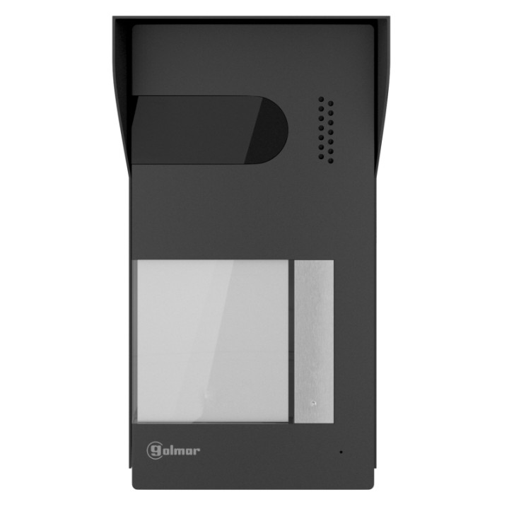 Platine kit audio SOUL pour 1 bouton avec visière
