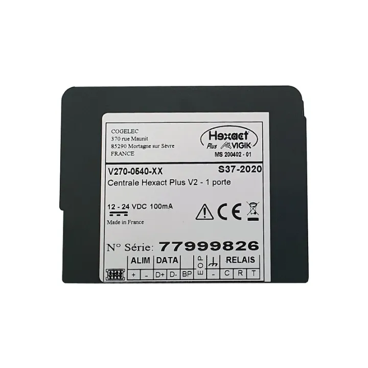Centrale De Contrôle D'Accès Hexact Vigik®/Résidents 1 Porte Gérée Hexactweb