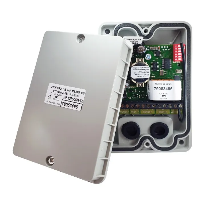 Centrale Hf 868Mhz Hexact Résidents 2 Portes Hf Gérée Hexactweb